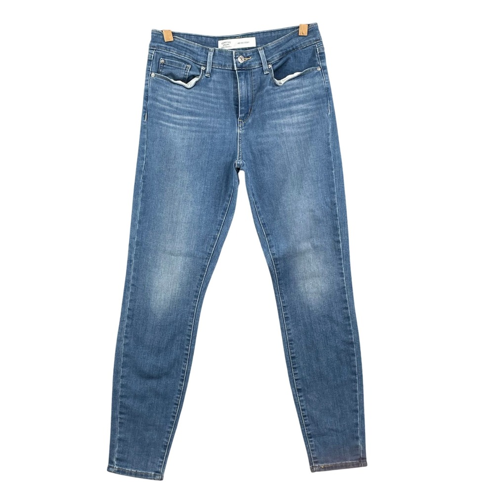 Signature Levi Strauss‎ Jeans Womens 29X27 Blue Mid Rise Skinny Stretch Academia